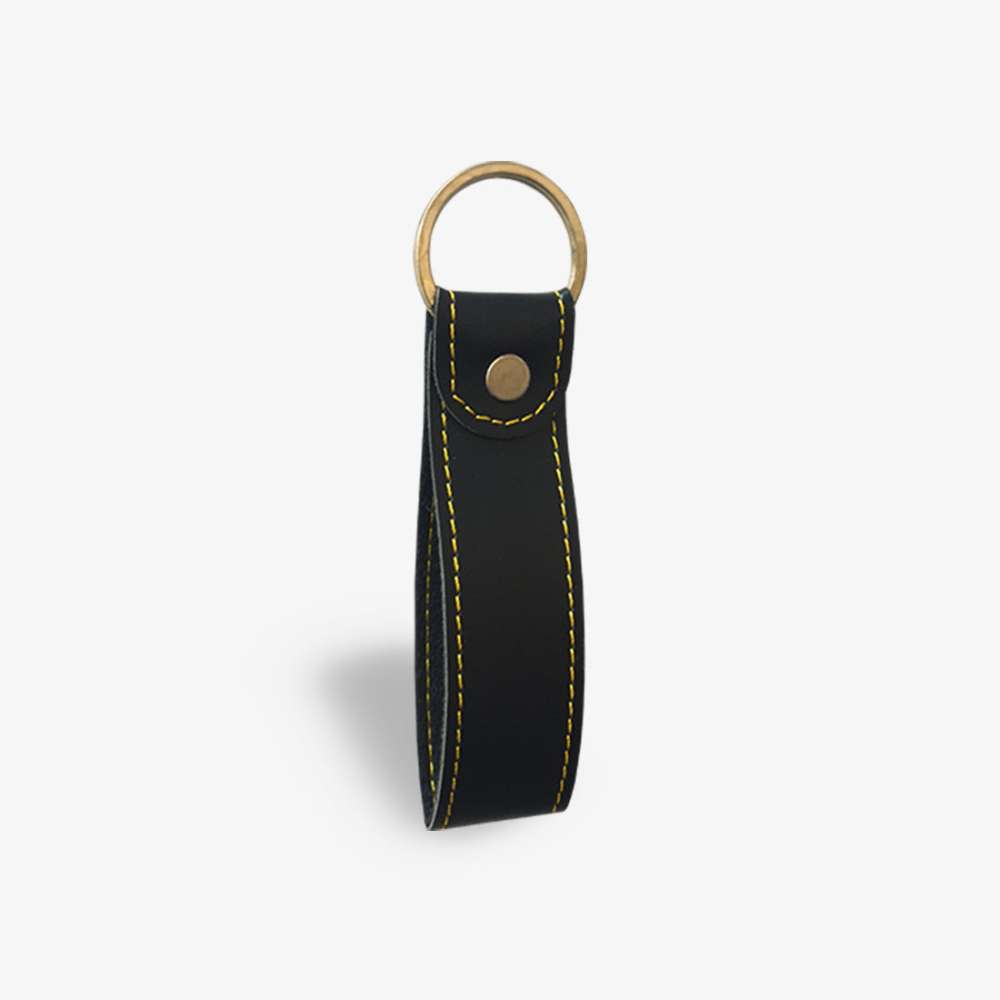 PERSONALISED KEYCHAIN - BLACK hover