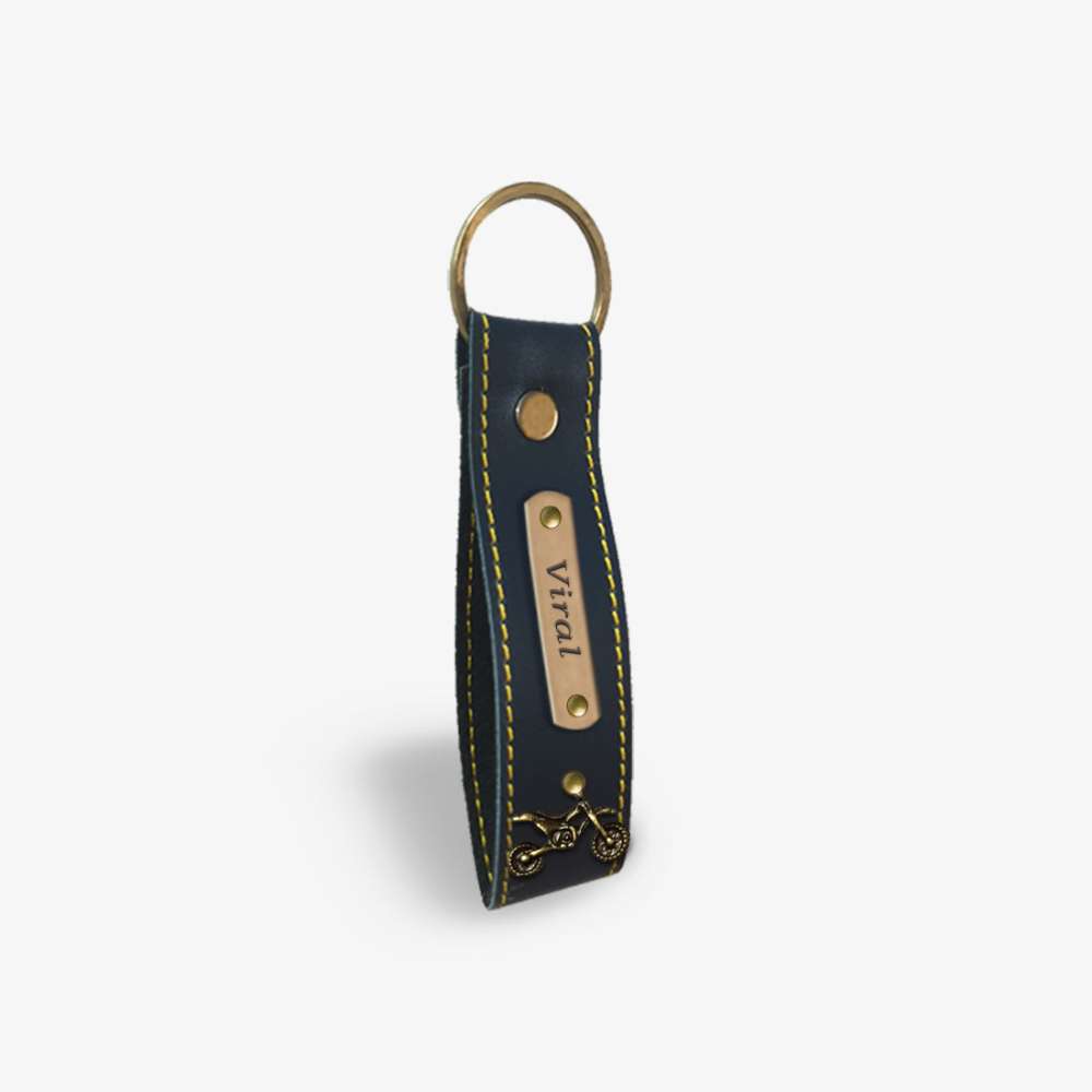 PERSONALISED KEYCHAIN - BLUE