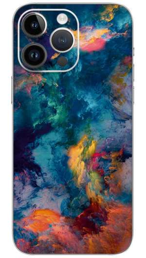 Acrylic Texture Design Color Mobile Skin Wrap