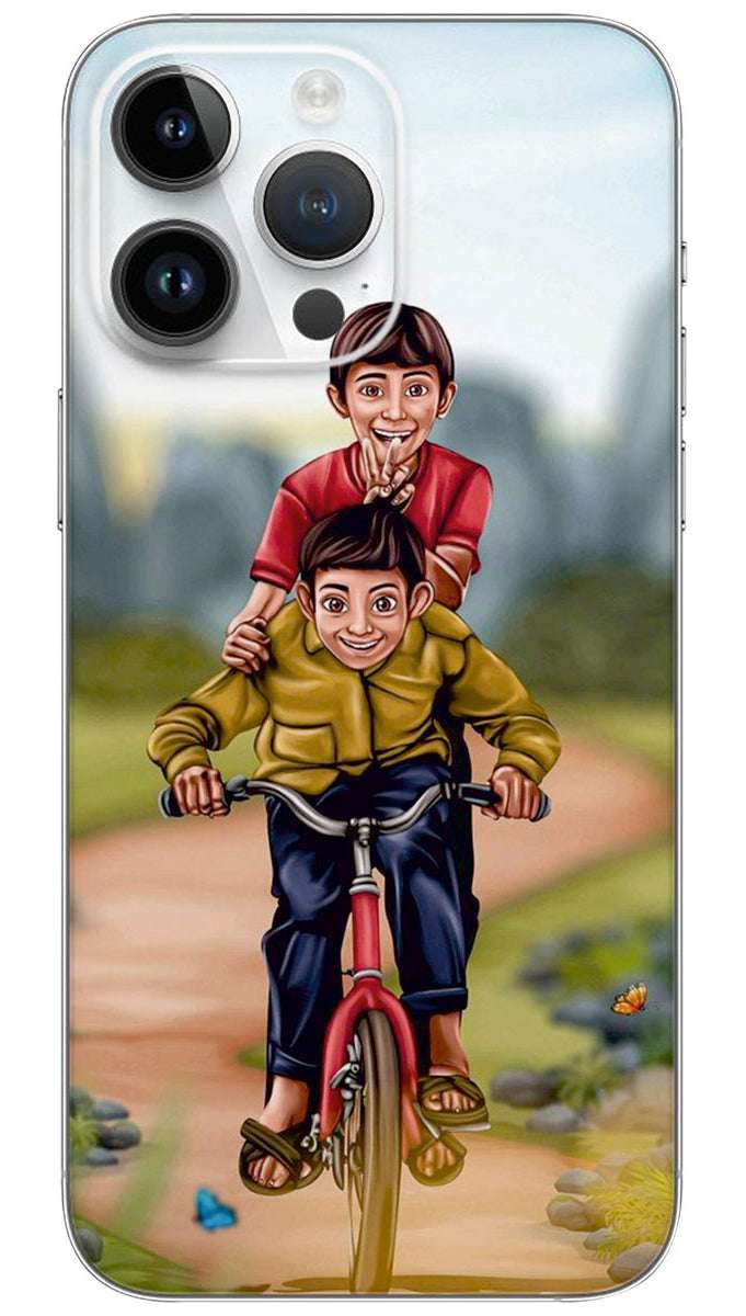 Children time moment  Mobile Skin Wrap