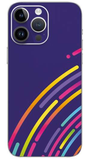 Geometric Shape design Mobile Skin Wrap