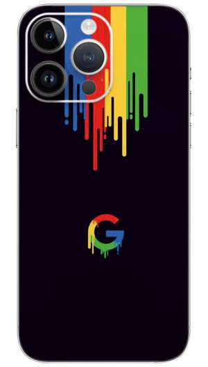 Google logo pixel design Mobile Skin Wrap