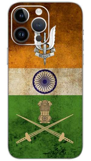 INDIAN FLAG BALIDAN  Mobile Skin Wrap