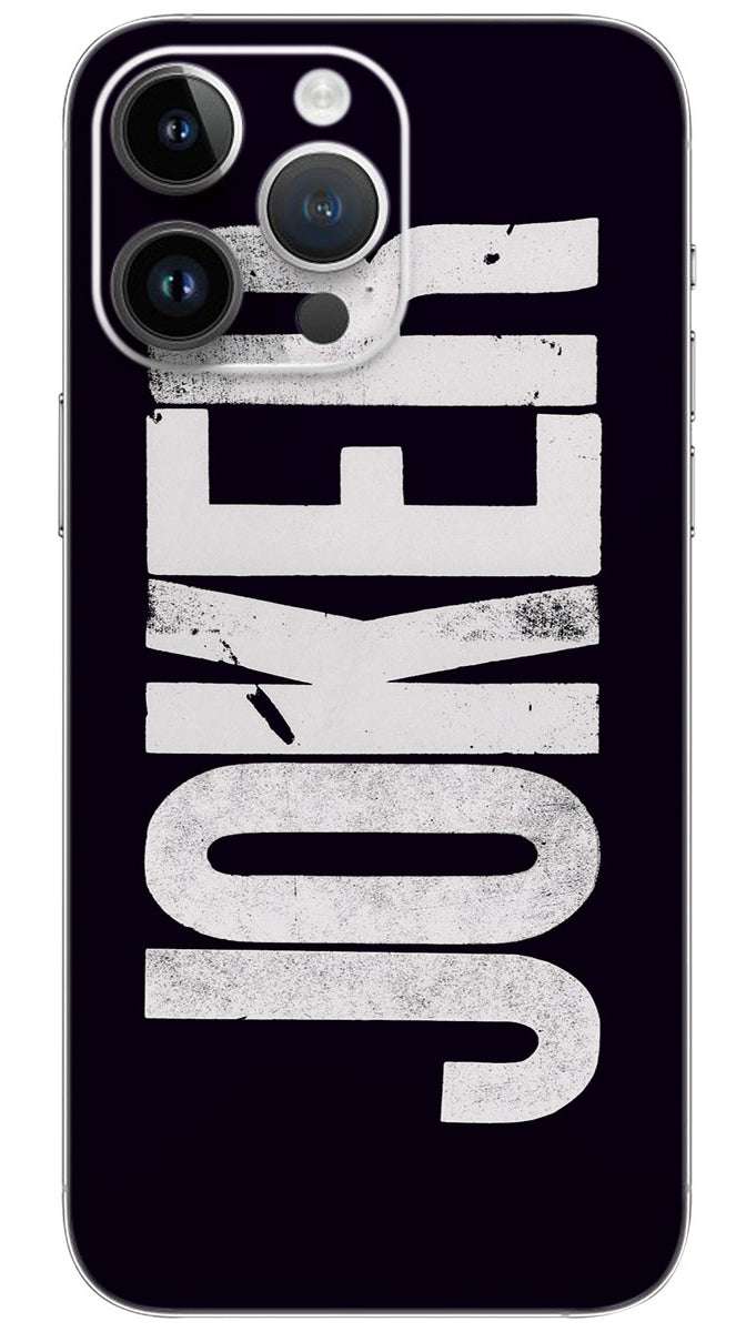 JOKER LOGO  Mobile Skin Wrap