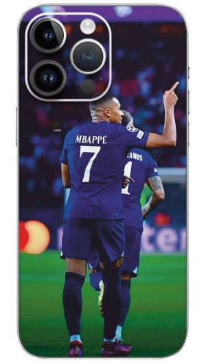 Kylian Mbappé sport player Mobile Skin Wrap