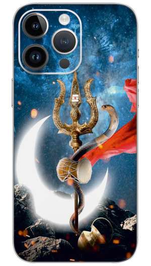 LORD SHIVA WEAPON  Mobile Skin Wrap