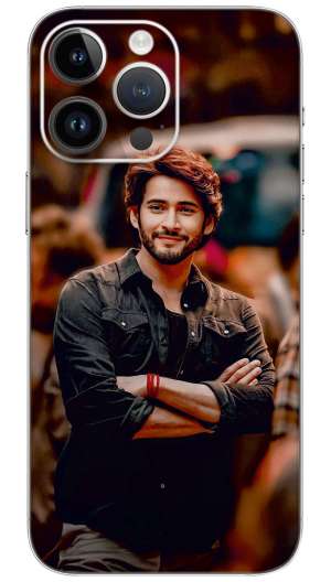 Mega star maheshbabu  Mobile Skin Wrap