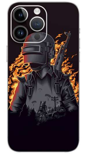 Pubg fighter  Mobile Skin Wrap