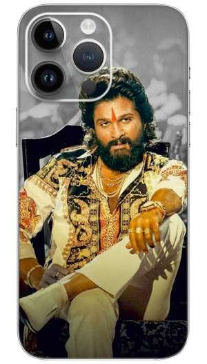 Pushpa 2 allu arjun  Mobile Skin Wrap