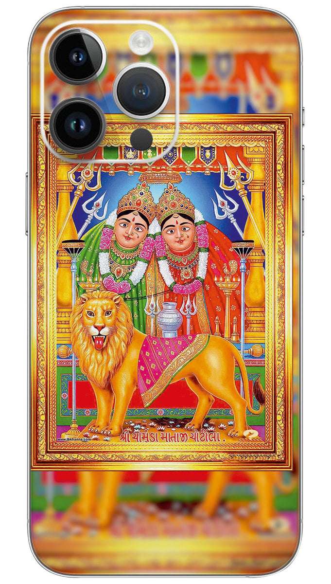 Shakti Peeth Shri Chamunda Devi Mobile Skin Wrap