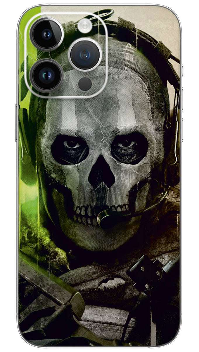 Simon Ghost  Riley Mobile Skin Wrap