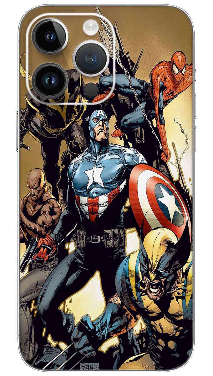 The New Avengers, captain Mobile Skin Wrap